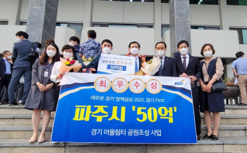 파주시, ′경기 First 정책공모′ 최우수상…특조금 50억원 확보