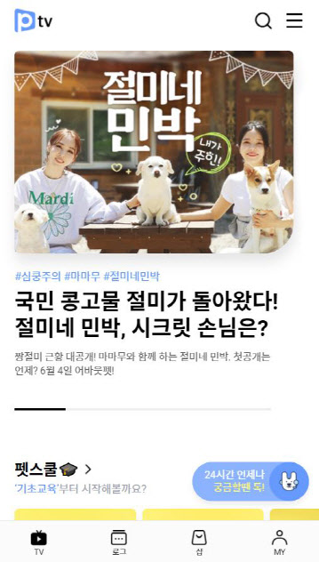 어바웃펫, 예능 콘텐츠 ‘절미네 민박’ 공개…마마무 출연