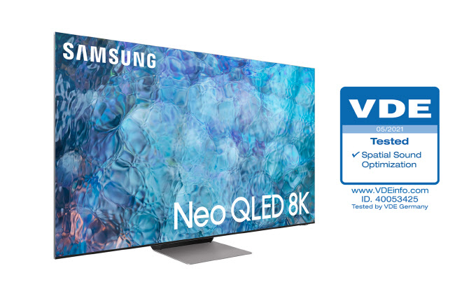 삼성 Neo QLED, ‘공간 최적화 사운드’ 기술 VDE 인증 획득