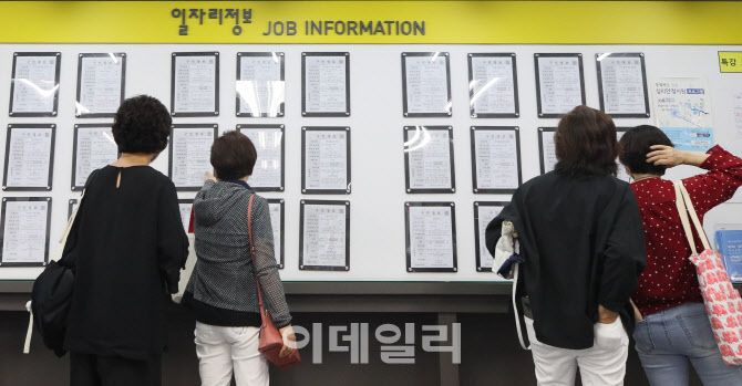 [포토]5월 취업자 수 2천755만명…3개월 연속 증가