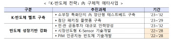 ‘K-반도체 전략’ 대규모 예타 사업 추진 본격화(종합)