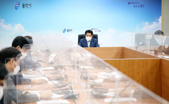 백군기 용인시장 “공사현장 안전사고 꼼꼼히 점검해 달라”