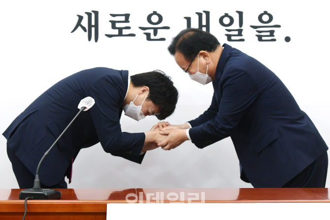 [포토]김부겸 국무총리, 이준석 대표 예방