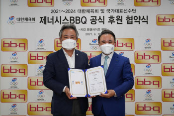 BBQ, 대한체육회 공식 후원