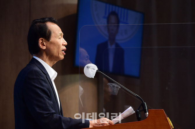 [포토]국회에서 기자회견 연 최문순 강원도지사