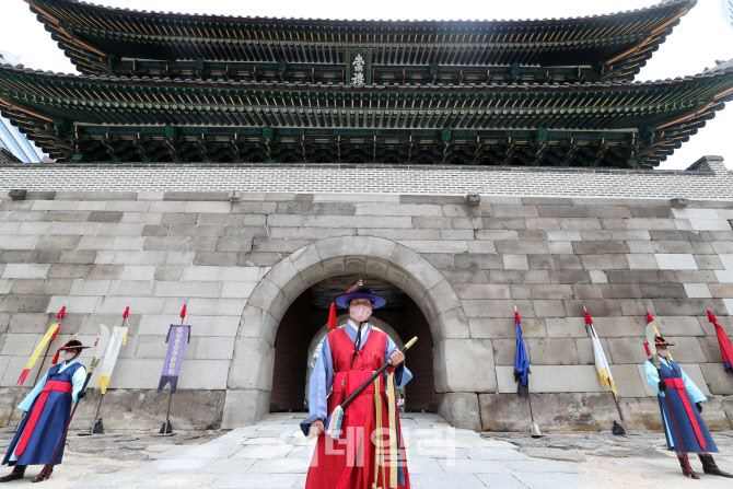 [포토]국보 1호 '숭례문', 대중에 완전개방