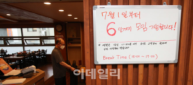 [포토]7월부터 새 거리두기 시행…수도권 2단계·비수도권 1단계
