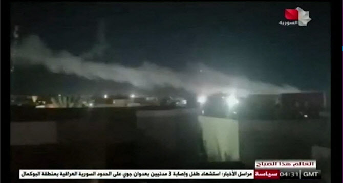 親이란 민병대, 시리아 미군 기지에 로켓 발사…"사상자는 없어"