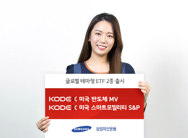 [머니팁]삼성운용, 美 반도체MV·모빌리티S&P ETF 2종 상장