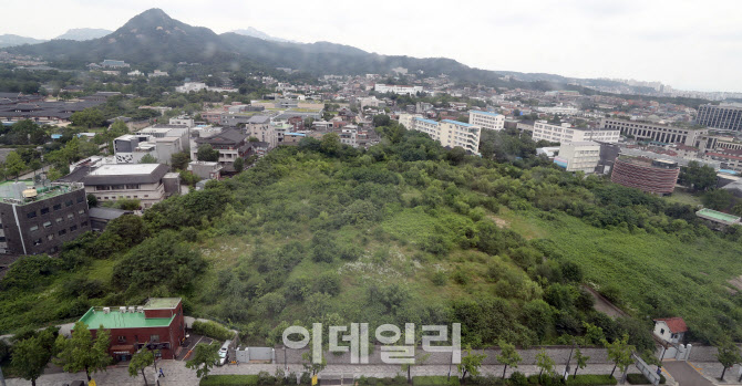 [포토]‘이건희 미술관’ 후보지로 오른 종로구 송현동