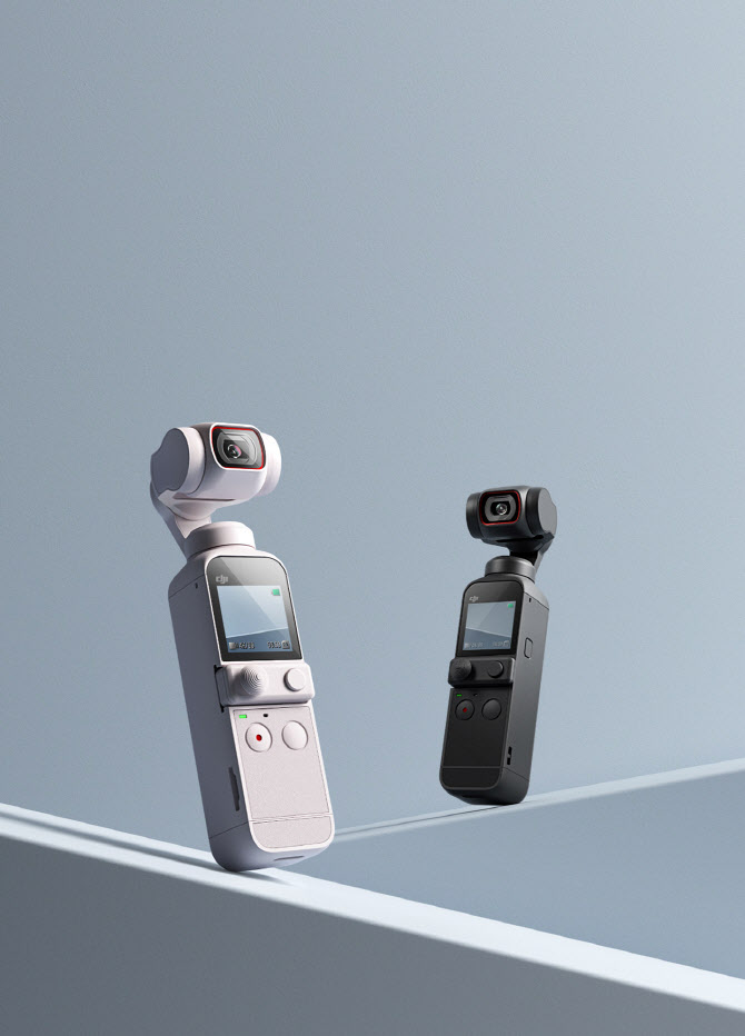 초소형 짐벌 카메라 'DJI 포켓 2', 신규 색상 선셋화이트 출시
