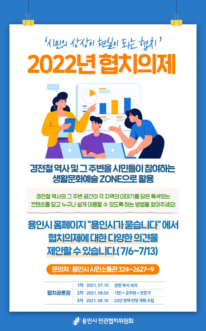 용인시, 시민 제안 '경전철 역사 공간' 활용 사업 추진