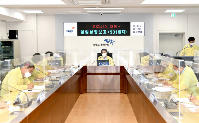 파주시, 코로나19 특별방역회의…최종환 시장 "시민 협조 당부"