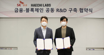 해치랩스, SK증권과 블록체인 R&D 협력