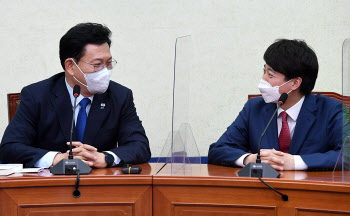 송영길·이준석, 오늘 한정식 회동…여야정 협의체·추경 논의
