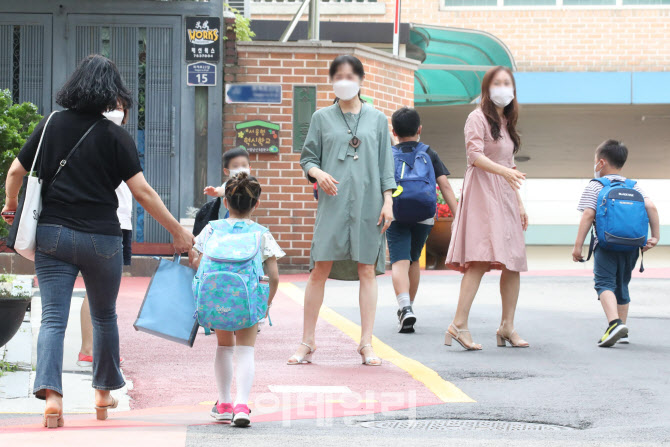 [포토]등교하는 학생들