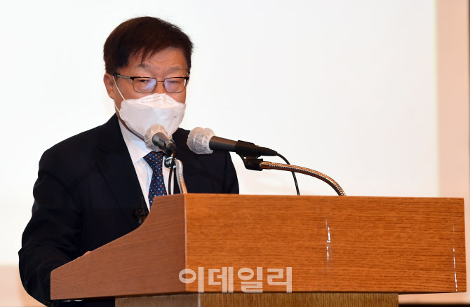 [포토]인사말하는 김영주 2030부산세계박람회 유치위원장
