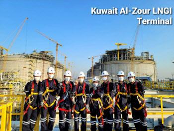 가스공사, 세계 5위 쿠웨이트 알주르 LNG 생산기지 시운전