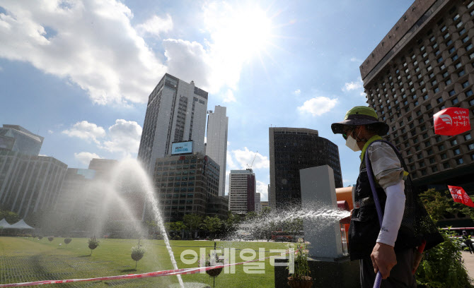 [포토]'숨 막히는 더위'