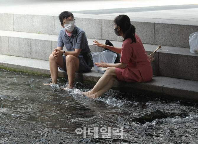 [포토] 발담그면 무릉도원