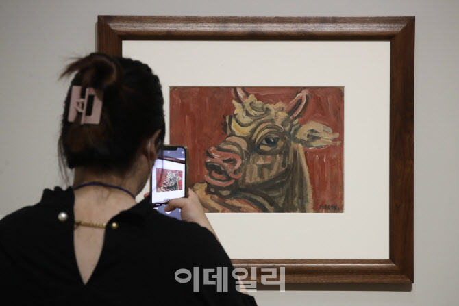 [포토]이중섭 작가의 '황소'