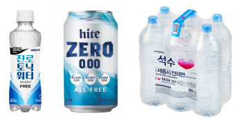칼로리·알코올·라벨 벗은 하이트진로음료..'無마케팅' 셈법은