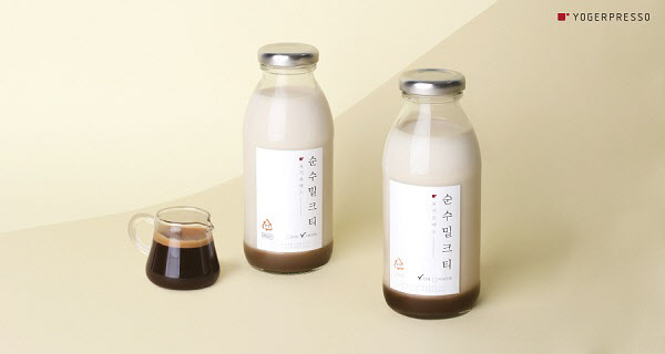 요거프레소, 간편하게 흔들어 먹는 '밀크티 보틀' 선봬