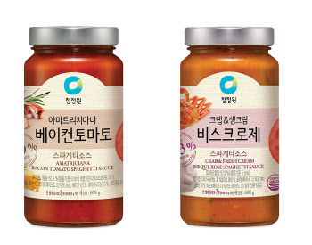 대상 청정원, 유럽 정통 ‘스파게티 소스’ 2종 출시