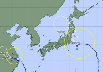 "올림픽 한창인데"…태풍 '네파탁', 오늘 日 상륙