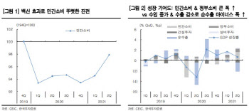 "거리두기에 경기반등 탄력 둔화…소비사이클 반등은 지속"