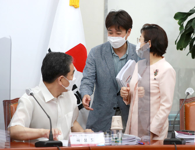[포토]'나는 국대다 시즌2' 본선 심사 참석한 이준석 대표