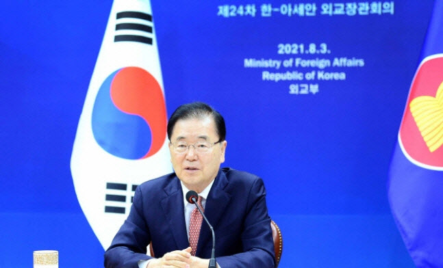 정의용 장관, 라피드 이스라엘 외교장관과 첫 통화…"백신 협력 지속"