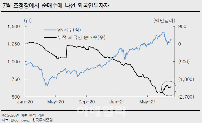 "中 외국인 투자자 엑소더스 베트남 증시서도 확인"