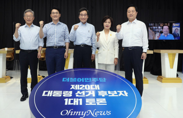 민주당 6차 TV토론회…`명낙 대전` 대신 `명균 대전`