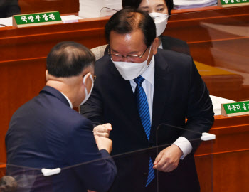 확장재정 놓고 국회 충돌…“국가채무 증가 부담” vs “아직 부족, 더 써야”(종합)