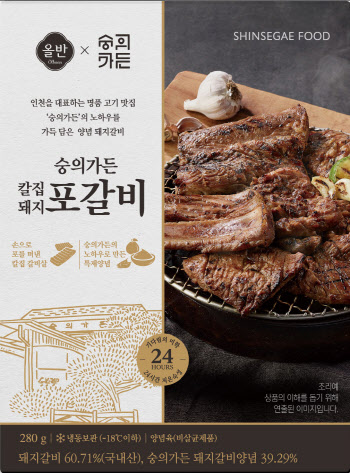 신세계푸드, 추석 앞두고 '소포장 LA갈비' 판매량 136%↑