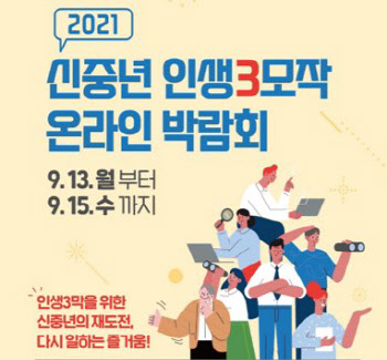 5060 신중년도 다시 일할 수 있도록…온라인 박람회 개최