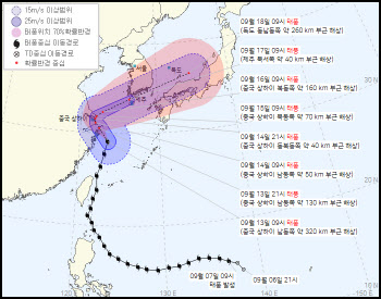 행안부, 추석이동길 태풍 '찬투' 영향…관계기관 대책회의