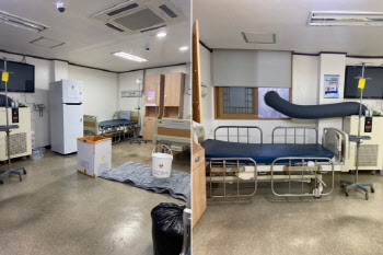 "코로나 걸린 신생아 4명과 산모가 병원 4인실에 갇혔다"