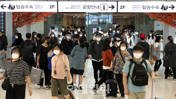 [포토]연휴 즐기고 일상으로 복귀하는 시민들