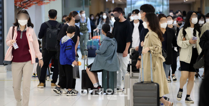 [포토]'짧은 연휴 끝'