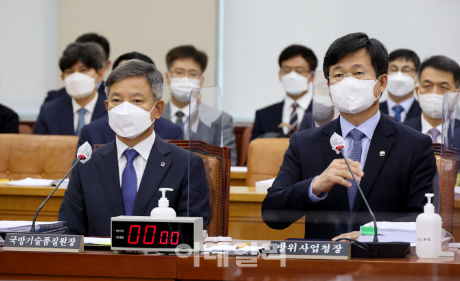 [포토]국방위원회, 방위사업청 국정감사