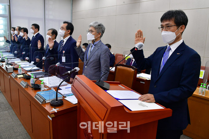 [포토]보건복지위, 한국보건산업진흥원,대한적십자사 등 국정감사