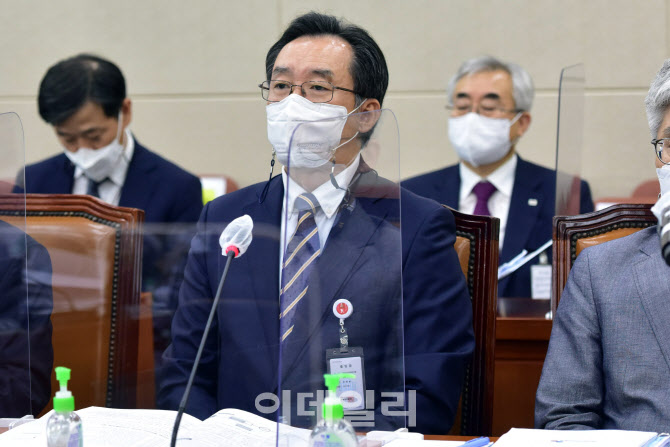 [포토]국감 온 한광협 한국보건의료연구원장