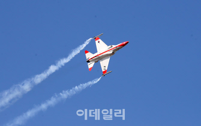 [포토]한국형 고등훈련기인 T50