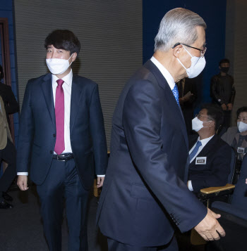 김종인, 윤석열 조력설에 "그건 본인생각" 일축