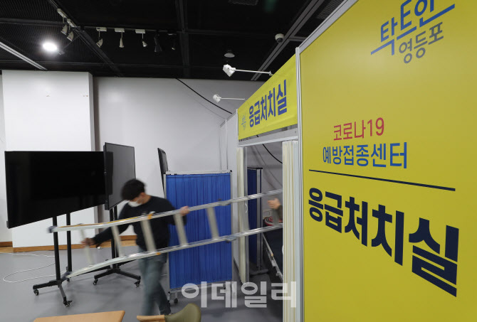 [포토]영등포 예방접종센터, '운영 종료'