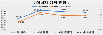 "에너지·원자재·환경비용 등 기업경영 5중고…내년에도 지속된다"