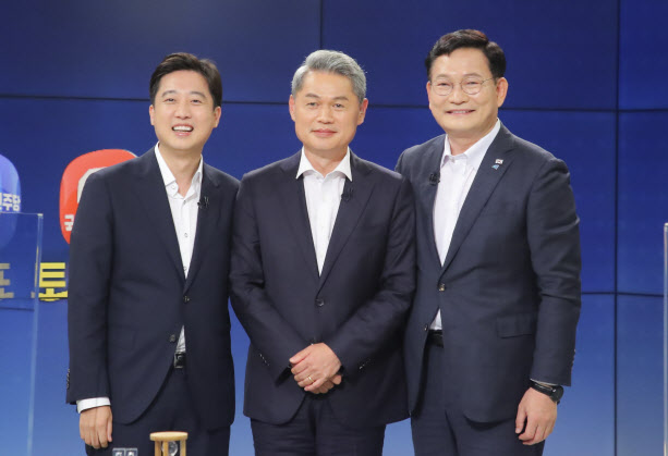 송영길·이준석, 대선 정국 세 번째 `1대1 맞수 토론`