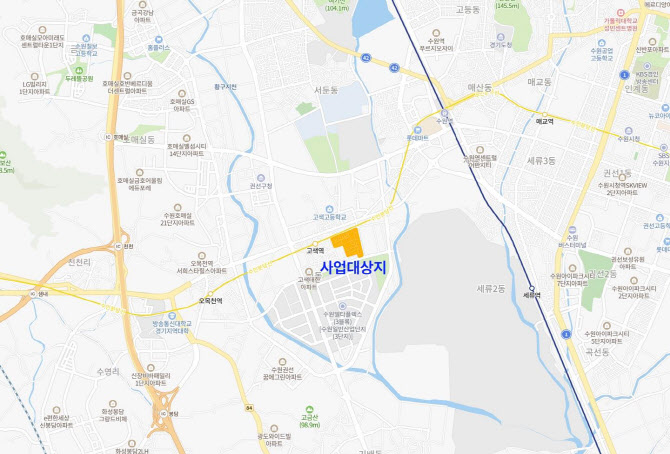 경기도, 수원 고색동 공공정비사업 후보지 토지거래허가구역 지정